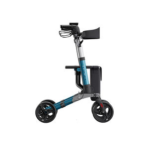 7.6Kg Ultra Hafif Yürüteç, Yaşlılar İçin İç ve Dış Mekan Günlük Hareketlilik Yardımı Olarak LED Işıklar ve Saklama Fonksiyonu ile Donatılmıştır - Product Image 2