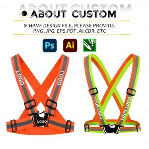 Promotion : Harnais de sécurité personnalisé, ceinture réglable, vêtements haute visibilité, accessoire de travail nocturne réfléchissant - Product Image 3