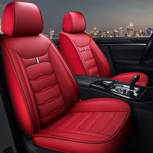 Ensemble complet de housses de sièges de voiture universelles en cuir PVC <span class=keywords><strong>housse</strong></span> de siège de voiture en vente directe d'usine - Product Image 5