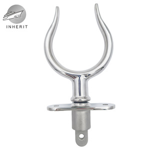 Horquilla de remo de acero inoxidable 304 de 50 mm para embarcaciones de rescate, balsas y yates con montaje Rowlock - Product Image 3
