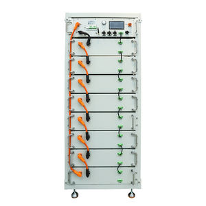 แบตเตอรี่ลิเธียม 6000 รอบการใช้งาน แผงโซลาร์เซลล์แบบติดตั้งบนเสา 51.2V SCRA-R-51.2-100(HV) - Product Image 2