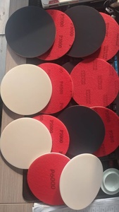 Oem Tùy Chỉnh 150Mm Mài Mòn Đĩa Trung Bình Độ Cứng Cao Móc Vòng Lặp Miếng Bọt Biển Pad Cho Đánh Bóng Sanding Silicon Carbide Nylon 1Mm - Product Image 5