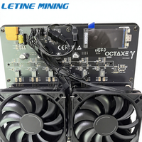 Miner ASIC pour Bitcoin Bitaxe NerdOCTaxe 12T 200W Turbo GT801 GT800 pour le minage solo à domicile et la loterie Bitcoin