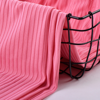 Tela de Punto de Poliéster y Spandex de 300 g/m², Transpirable, Elástica, Personalizable al por Mayor, para Niños y Niñas