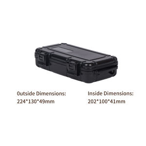 Portautensili in plastica dura impermeabile valigetta per la casa scatola di immagazzinaggio con inarsi in schiuma custodie per attrezzi tipo di prodotto - Product Image 6