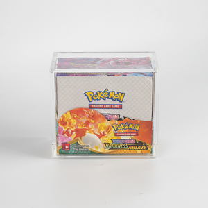 กล่องอะคริลิคกันรังสียูวีสำหรับใส่การ์ด TCG แบบกำหนดเองจากผู้ผลิต พร้อมฝาปิดแม่เหล็ก - Product Image 2