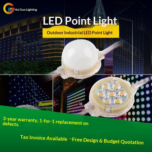 Großhandel Direktvertrieb Neue Externe Steuerung PC-Maske 3W Einfarbige 12V/24V LED-Punktlichtquelle - Product Image 5