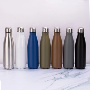500ml Double Wall Vacuum <b>Flask</b> Portable <b>Bottle</b> SUS 304 Stainless Steel Titanium Ceramic Coating Silicone Twist Lid 6-Hour - Product Image 4