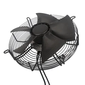 Aspas de plástico de Motor EC DC de 300mm, ventilador de flujo Axial de alta presión con 0 ~ 10V/ PWM RS485 para ventilación, refrigeración y calefacción