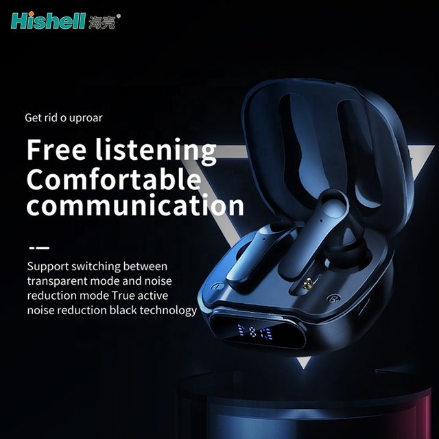 Best Seller Mini ANC TWS True Wireless Stereo Earphone Headphone Led Screen Wireless Earbuds