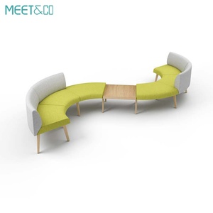 Conjunto de Sofás Seccionales Reclinables Convertibles de Estilo Nórdico Moderno para el Hogar, Oficina, Sala de Estar, Dormitorio, Área Pública, Salas de Espera - Product Image 5