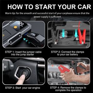 Avviatore <span class=keywords><strong>di</strong></span> Emergenza Portatile 45W per Auto con Luce LED, <span class=keywords><strong>Dispositivo</strong></span> <span class=keywords><strong>di</strong></span> Accensione Versatile per Camion e Moto, Power Bank per Uso Auto in Emergenza - Product Image 3