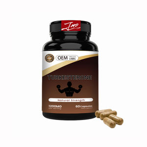 Vente chaude Supplément Naturel 500mg Ajuga Turkestanica Extrait 10% Turkesterone Capsules - Product Image 1