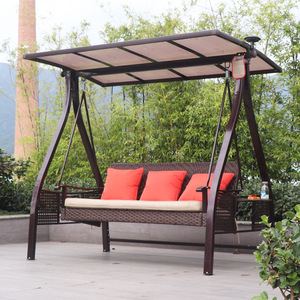 Silla Colgante de Metal para Jardín o Patio, Silla Columpio Doble para 2 Personas - Product Image 3
