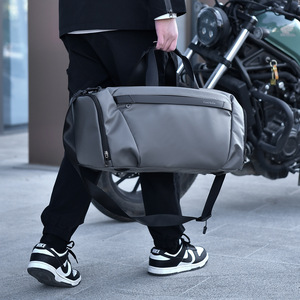 Sac de sport grande capacité avec séparation sec/humide, bagage de voyage portable, fermeture éclair tendance, sac de sport pour homme et femme - Product Image 4