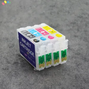 T0711 Refill InkหมึกเติมEpson DX6000 DX6050 DX7000Fรีเซ็ตตลับหมึก