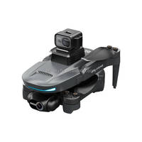 طائرة بدون طيار تجارية JHD L200 PRO MAX بكاميرا مزدوجة عالية الدقة 4K مع محرك بدون فرش ونظام GPS وWiFi 5G وخاصية تجنب العوائق وتحكم عن بعد وقابلة للطي