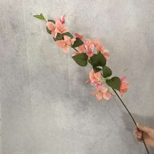 2025 calda <span class=keywords><strong>fiori</strong></span> decorativi bouganville di seta <span class=keywords><strong>viola</strong></span> artificiale a gambo lungo <span class=keywords><strong>fiori</strong></span> - Product Image 3
