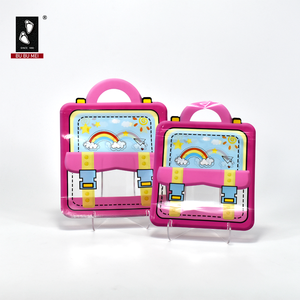 Bolsas Ziplock resellables de fábrica OEM, embalaje de dulces impreso personalizado, bolsas de pie troqueladas, bolsas seguras gratuitas para alimentos - Product Image 2