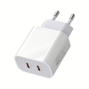 AU US UK EU <b>Plug</b> PD 40W Dual 20W <b>USB</b> C Port Fast Type c <b>Wall</b> Charger for Mobile Phone - Product Image 5