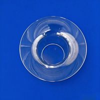 Tube en silice fondue de pureté 99,99 %, qualité optique semi-conductrice, résistant à 1200 °C, verrerie de laboratoire pour applications chimiques