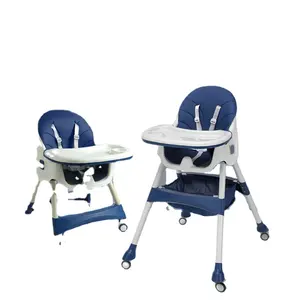 2024 pas cher chaise haute pliante siège portable repose-pieds chaise haute bébé bébé chaise haute silla de comer para bebe