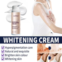 Crème éclaircissante instantanée pour le corps, le visage et les aisselles, pour peaux noires, marque privée