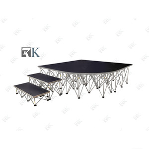 เวทีพับได้อลูมิเนียมแบบใหม่ รุ่น Spider Riser สำหรับจัดแสดงนิทรรศการ - Product Image 3