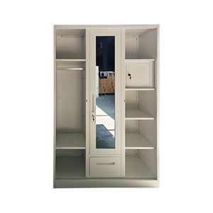 Armoire en métal Armoire de rangement en acier Almirah armoire en métal casiers - Product Image 1