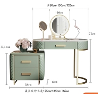 Miroir lumineux réglable en bois massif, style français moderne et minimaliste, multifonctionnel et écologique, directement de l'usine, pour chambre à coucher