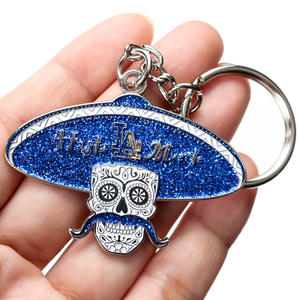 2023 ट्रेंडिंग कस्टम कीचेन निर्माता सॉफ्ट एनमेल स्मारिका कंपनी लोगो ने लिटर लिफ्टर लिटर लेटर मेटल कुंजी चेन - Product Image 2