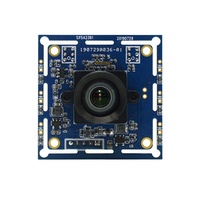 Modul Kamera CCTV Mini 5MP OEM Antarmuka USB2.0 Sensor AR0521 Rolling Shutter Fokus Tetap Fokus Manual untuk Terminal Ekspres