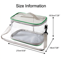 Sac de transport transparent pour oiseaux, sac de voyage portable pour perroquets, cage respirante à porter à la main ou à l'épaule pour petits oiseaux