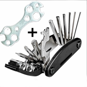 <span class=keywords><strong>Destornillador</strong></span> Plegable Multifuncional Seiko Industrial OEM de Alemania, Juego de Herramientas de Reparación de Bicicletas Torx 16 en 1 - Product Image 1