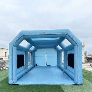 Cabina de Pintura Inflable para Autos, Sala de Belleza al Aire <span class=keywords><strong>Libre</strong></span>, Ecológica, <span class=keywords><strong>Libre</strong></span> de Polvo, Modelo Air, <span class=keywords><strong>Refugio</strong></span> para Taller de Pintura - Product Image 2