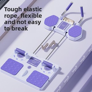 Ruote per Addominali Pieghevoli, Tavola per Addominali, Ruota per Pilates, Allenatore Automatico per Flessioni e <span class=keywords><strong>Plank</strong></span>, Attrezzo per <span class=keywords><strong>Esercizi</strong></span> Addominali - Product Image 2