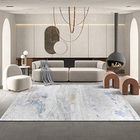 New Design Teppiche Wohnzimmer große Luxus schwarz grau Teppiche Boden Alf ombras