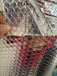Aluminum Foil <b>Bubble</b> Wrap <b>Roll</b> Insulates Heat Blocks Moisture Perfect for Electronics and Precision Instruments and Construction - Product Image 6