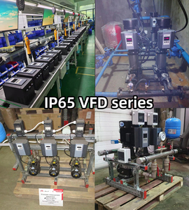 ตัวควบคุม VFD สำหรับปั๊มมอเตอร์คอมเพรสเซอร์สามเฟสอุตสาหกรรม IP65 7.5KW 220V 380V - Product Image 4