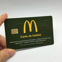 Cartes d'identité personnalisées 85.5x54x0.76mm, cartes de crédit vierges en plastique nfc avec puce pour impression de badges pièce de monnaie
