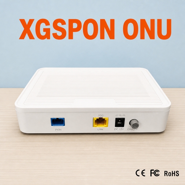 C-data FD511T-R460S XGPON Mini ONT 10Gbps Remote WEB/Telnet 10G XGSPON ONU for FTTH Deployment