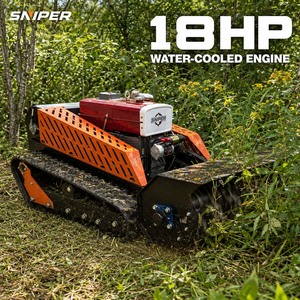 Tondeuse à brosse télécommandée 18 CV refroidie par eau pour pentes et talus Snp-1000-hst – Moteur 18 CV refroidi par eau haute performance - Product Image 1