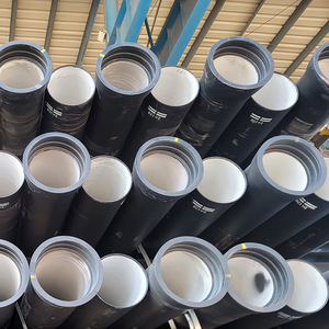 Tuyau en fonte ductile de classe K9 K8 K7 ISO2531 C25 C30 C40 K9 Di Tuyaux ronds en fonte ductile - Product Image 2