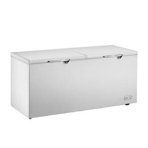 Smad 600l Oem Wholesale Commercial Double Door Chest Deep Horizontal <b>Freezers</b> Ddc-600c <b>Freezer</b> Horizontal - Product Image 1