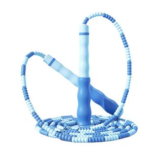 Corde à sauter en bambou pour enfants, longueur réglable, matériau PVC, équipement de fitness, corde à sauter pour le sport scolaire - Product Image 1