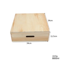 Moule à savon carré en silicone YLX SM200 8L, écologique, résistant au four, avec doublure en bois, outils de pâtisserie DIY pour la fabrication artisanale de savon