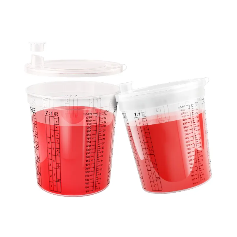 1000ml plastic paint mixing cup for car painting cup