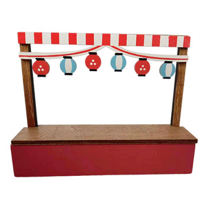 Miniature couleur bois en bois crème glacée <span class=keywords><strong>Van</strong></span> camion elfe <span class=keywords><strong>maison</strong></span> de poupée accessoire pour bricolage <span class=keywords><strong>maison</strong></span> de poupée décoration Mini jouet Style - Product Image 5