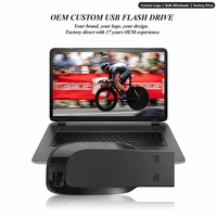 Benutzerdefiniertes Logo OEM USB-Stick 2.0 Mini Pen Drive 16GB 32GB 64GB 128GB Großhandel Plastik-Speicherstick Pendrive