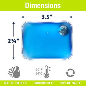 Calentadores de Manos y Pies de Gel Mágico con Logotipo Personalizado, Calentadores de Manos Reutilizables con Clic Mágico, Calentadores de Bolsillo Portátiles - Product Image 3